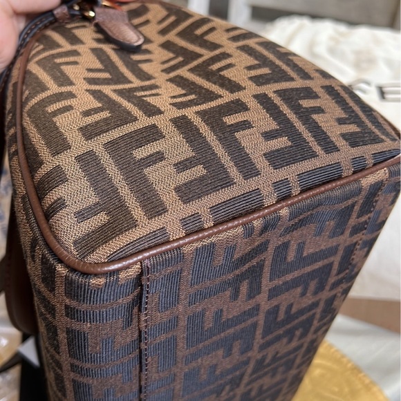 Fendi Tobacco Zucca Boston bag - Picture 3 of 16